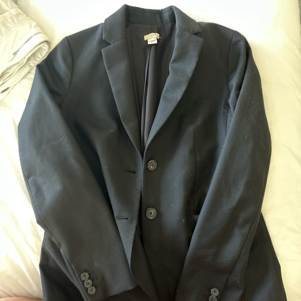 J crew black blazer perfect condition!
